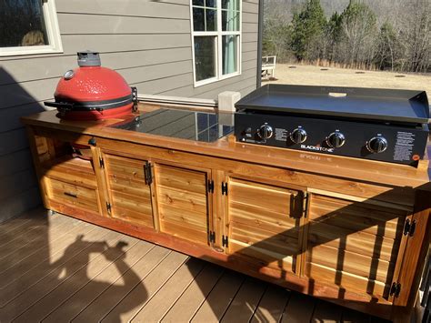 Outdoor Grill Cabinets