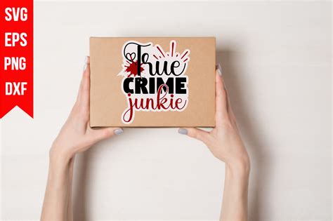 True Crime Junkie Graphic By Biplab Studio Creative Fabrica