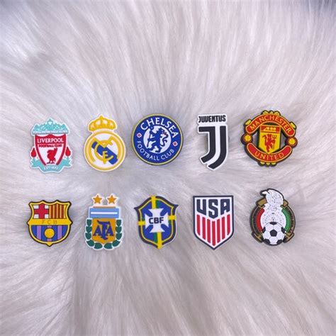 Soccer Team Croc Charms Etsy