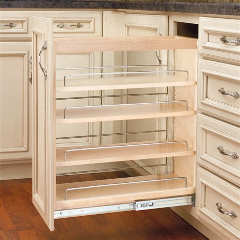 Rev A Shelf Bc C In Base Cabinet Organizer With Standard Close