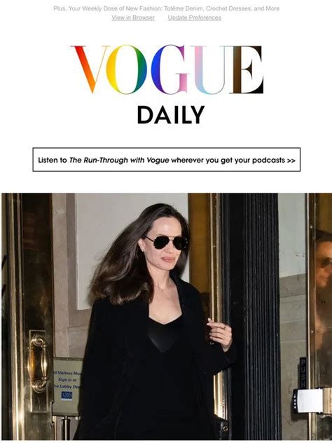 Vogue Angelina Revisits Her S Blonde Hair As She Embarks On A New