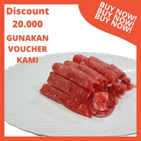 Jual Lean Beef Slice Lean Meat Daging Sapi Import Low Fat Shabu Shabu