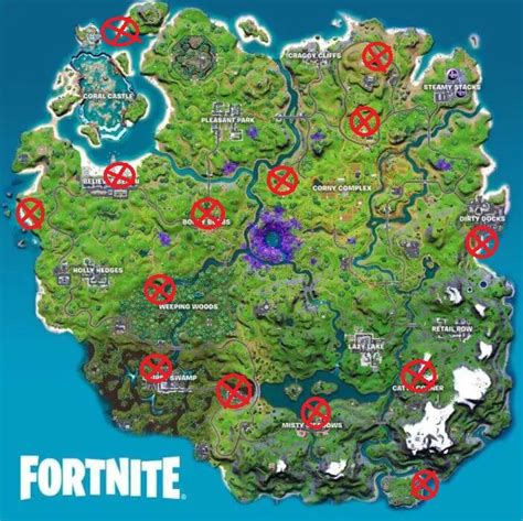 Fortnite Bounty Board Locations In Chapter Season