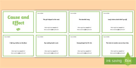 Cause And Effect Comprehension Activity Guided Reading