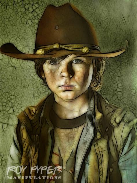 The Walking Dead Carl Fractalius Vers 2 By Roypyper On Deviantart