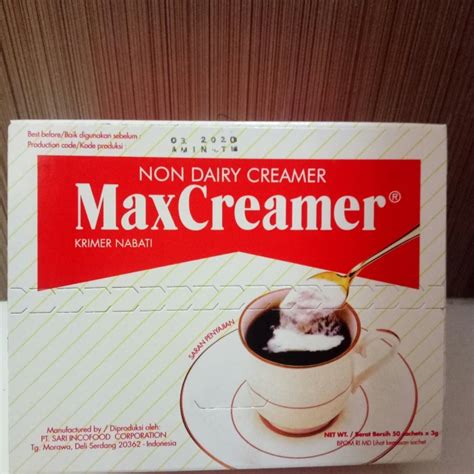 Jual Krimer Max Creamer Non Dairy Creamer Sachet Krimer Shopee