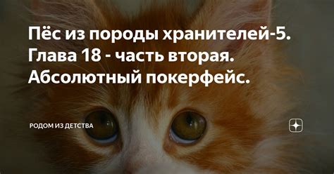 Пёс из породы хранителей-5. Глава 18 - часть вторая. Абсолютный ...