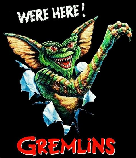 Gremlins (1984) | Gremlins art, Horror movie art, Horror movie icons