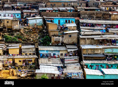 Slums in Abidjan, Ivory Coast, West Africa, Africa Stock Photo - Alamy