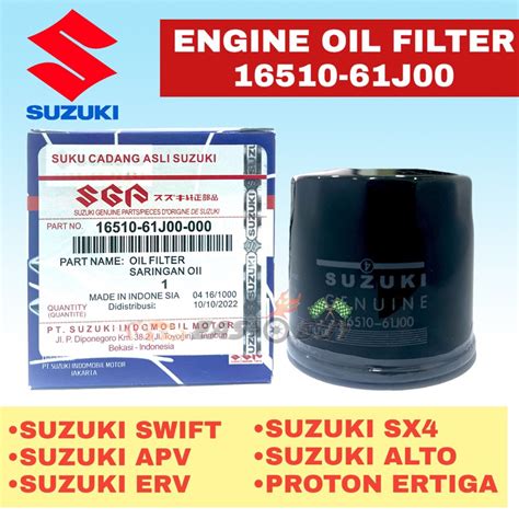 Original Suzuki Engine Oil Filter Suzuki Swift Apv Erv Sx