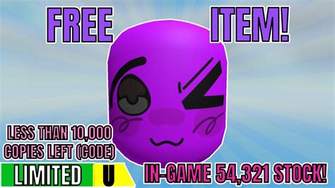 Limited How To Get The Catalog Avatar Creator Mascot Wink Face In