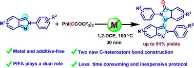 Hypervalent Iodine Iii Mediated Oxidative Dearomatization Of H