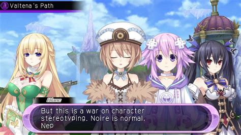 Hyperdimension Neptunia U Action Unleashed Cpu Scenario Part 1