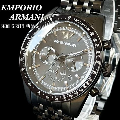 Emporio Armani 【新品未使用】定価6万円★エンポリオアルマーニ★メンズ腕時計★スポーツの通販 By Nspace