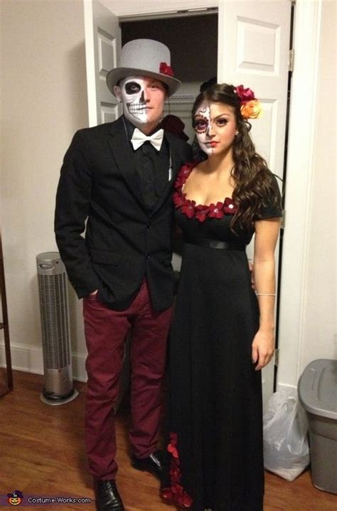 DIA De Los Muertos Couple Costume