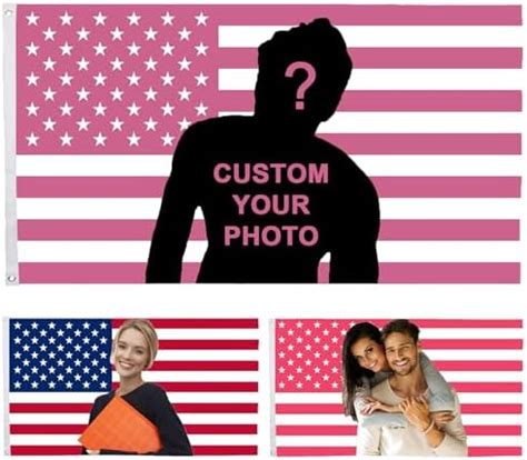 amazoncom custom american flag  ftpersonalized pink american
