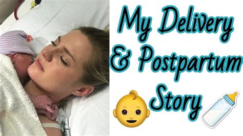 My Delivery And Postpartum Story Youtube