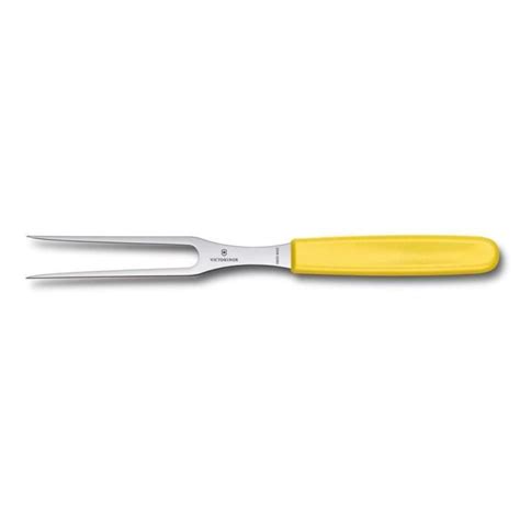 Fourchette D Couper Victorinox Manche Jaune Lame Inox Cm