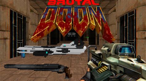 Brutal Doom V20b DOOM Weapons Voxels HD Textures U D V Doom