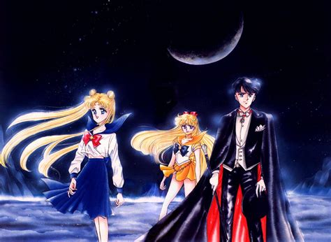 Sailor Moon And Tuxedo Mask Wallpapers - Wallpaper Cave