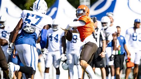 Photos Day 1 Of Joint Practices With The Colts