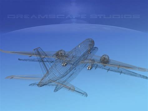 空客 A350 800 企业 2 3D模型 89 unknown dwg dxf lwo max obj 3ds Free3D