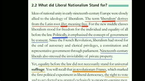 What Did Liberal Nationalism Stood For The Rise Of Nationalism In