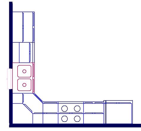 L shaped kitchen layouts design | Hawk Haven