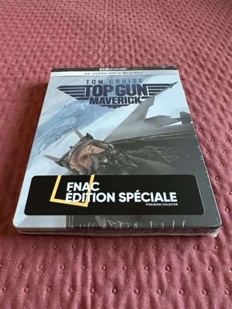 Steelbook Top Gun Maverick K Ultra Hd Blu Ray Dition Sp Ciale