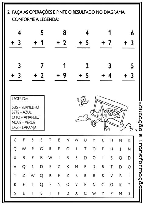 Adição Atividade De Matemática Para Trabalhar A Operação De Adição Atividades Anos Iniciais