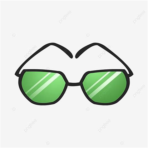 Verde Caricatura Gafas De Sol Clipart PNG ,dibujos Gafas De Sol ...