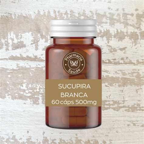 SUCUPIRA BRANCA 500MG 60 CÁPSULAS Pharmacia Saúde