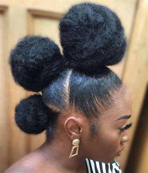 40 Simple And Easy Natural Hairstyles For Black Women