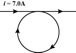 A Conductor Consists Of A Circular Loop Of Radius R Cm And Two