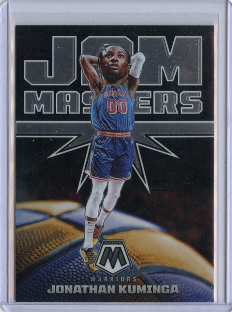 2021 22 Panini Mosaic Jam Masters 18 Jonathan Kuminga EBay