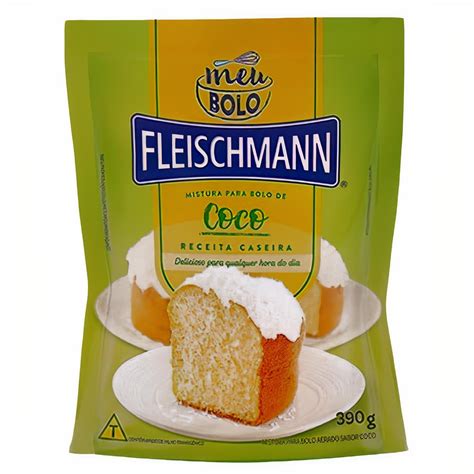 Fleischmann Mistura Para Bolo Coco 390 G Preço Rappi