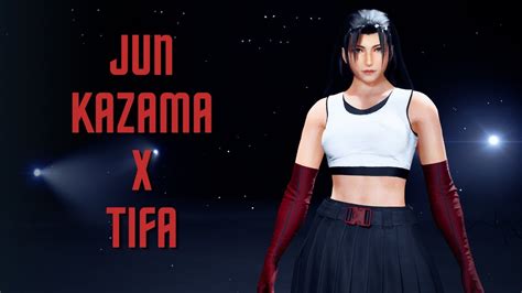 Tekken 8 Jun Kazama As Tifa Customization Tutorial Gameplay