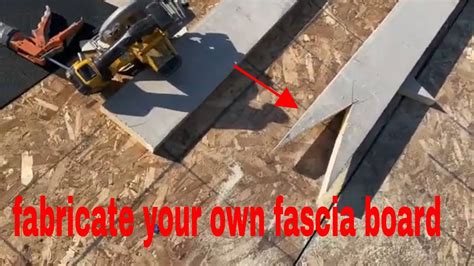 Fabricate Your Own Fascia Board Youtube