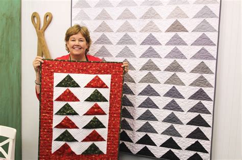 New Friday Tutorial The One Seam Flying Geese Quilt Advent Wall