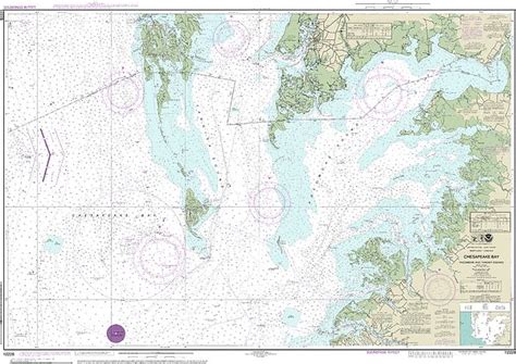 Chesapeake Bay Pocomoke And Tangier Sounds Nautical Chart 12228 By John