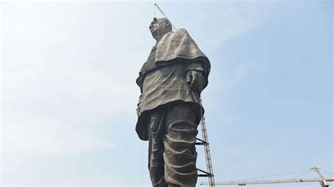 World's tallest statue unveiled in India: At nearly 600 feet, it's ...