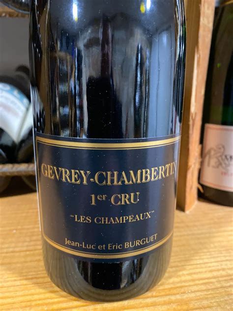 2020 Jean Luc Eric Burguet Gevrey Chambertin 1er Cru Champeaux