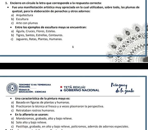 encierro en círculo la letra que corresponde a la respuesta correcta