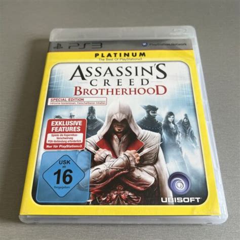 Sony Playstation 3 Ps3 Spiel Assassin S Creed Brotherhood 3307217927074 Ebay