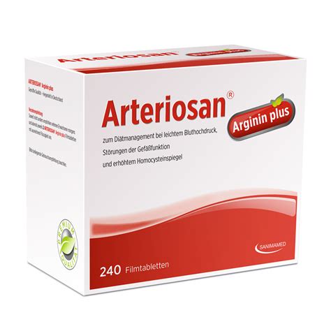 Arteriosan Arginin Plus 240 Tabletten Bei Green Offizin Kaufen