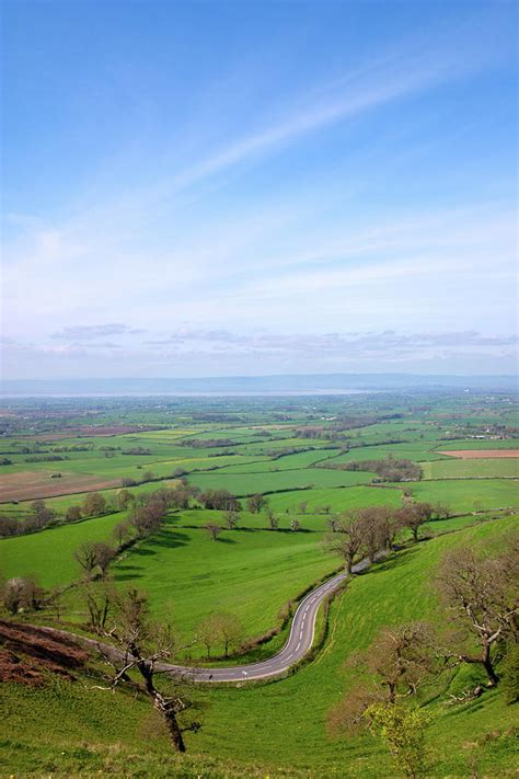 Scenic Cotswolds Coaley Peak Viewpoint Winding Road Photograph By Seeables Visual Arts Fine