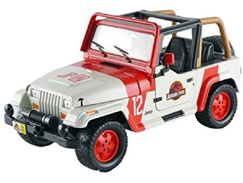 Jeep Wrangler Jurassic Park 1992 Jada Toys 1 24 Autos