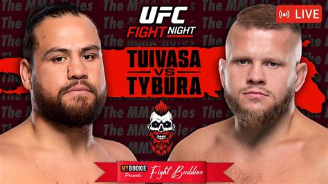 Ufc Vegas Tai Tuivasa Vs Marcin Tybura Bryan Battle Vs Ange