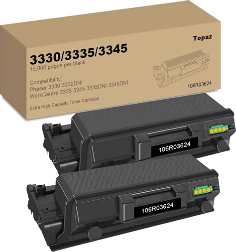 Amazon Phaser 3330 Toner Cartridge Replacement For Xerox 106R03624