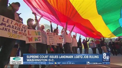 Supreme Court Justices Rule Gay Workers Protected From Job